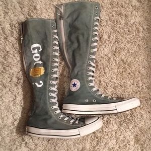 Converse knee high.